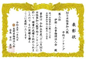 12月　3位 伊那・木曽のサムネイル